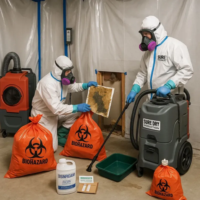Contaminated Water Handling Protocols process in Muskogee, OK