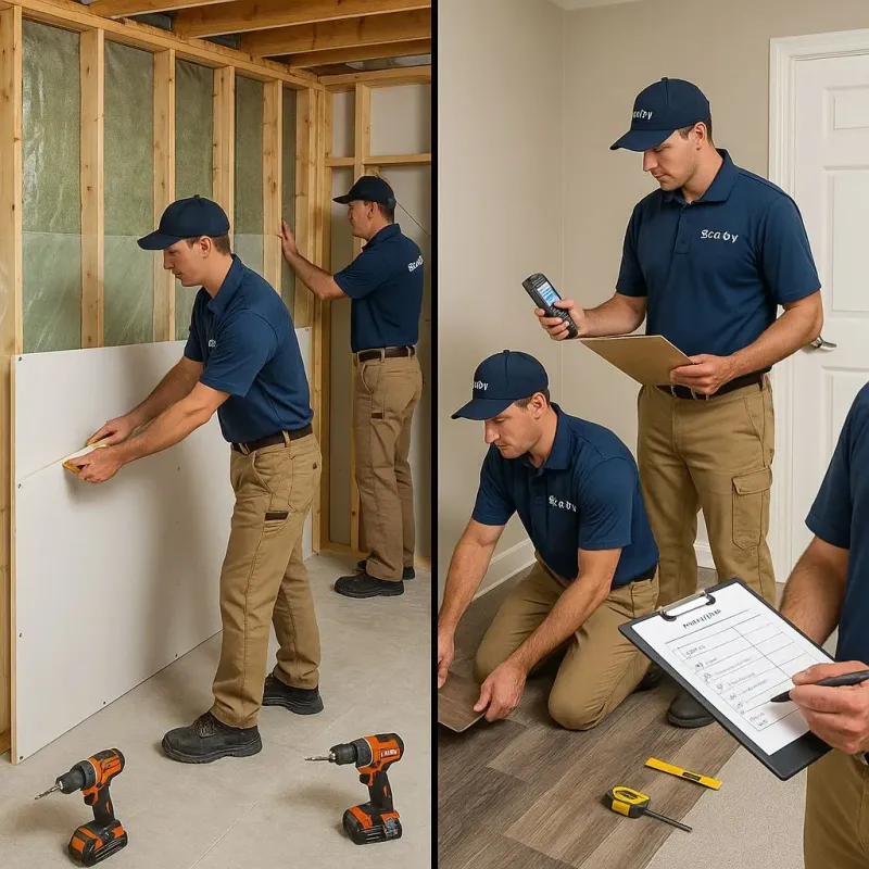 Repairs and Reconstruction process in Muskogee, OK