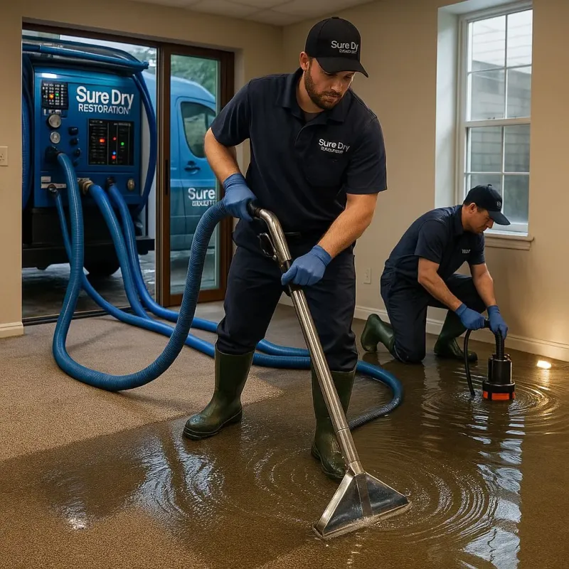 Water Extraction and Removal process in Muskogee, OK